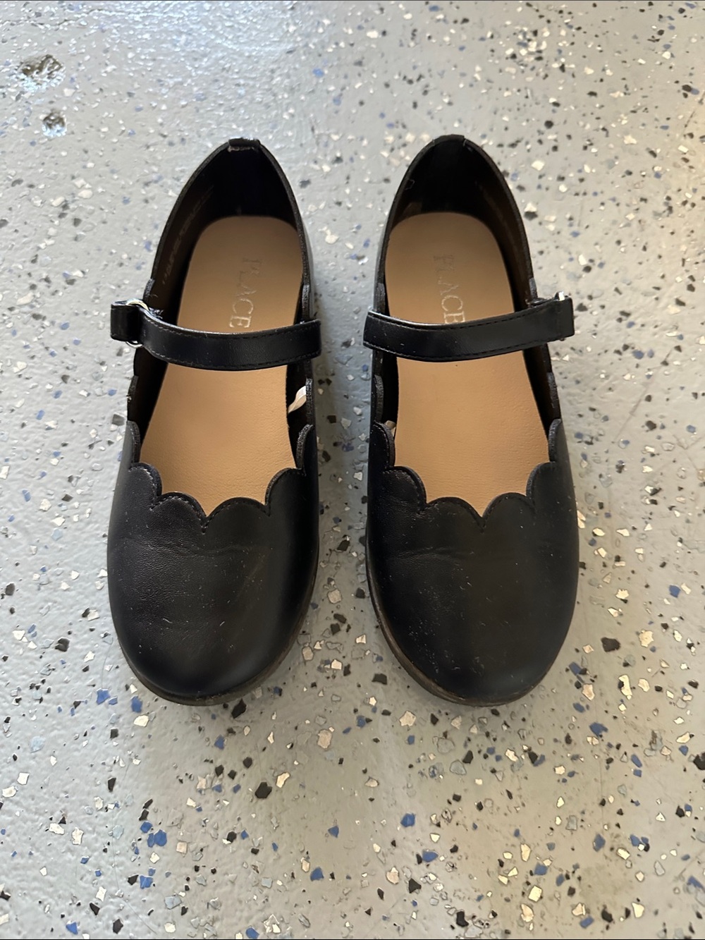Children’s Place Black Girls' Mary Jane Dress Shoes size13
